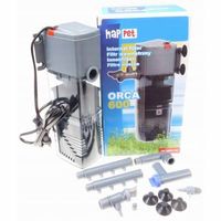 FILTR DO AKWARIUM WEWNĘTRZNY MECHANICZNY GĄBKOWY Z DESZCZOWNICA 600L/H