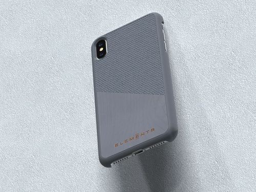 Drewniane etui do iPhone Xs Max (Mid Grey) na Arena.pl