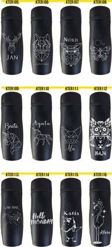 Kubek termiczny termos grawer prezent na WALENTYNKI na Arena.pl