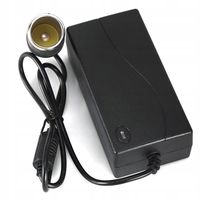 Zasilacz Przetwornica Reduktor Napięcia Gniazda Zapalniczki 230V AC 12V DC