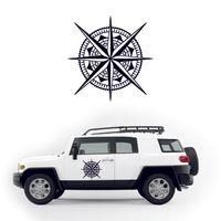 NAKLEJKA NA BOK AUTA dekoracyjna wodoodporna KAMPER camper samochód 50cm