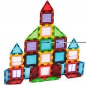 KLOCKI MAGNETYCZNE KONSTRUKCYJNE 3D UKŁADANKA 45szt.