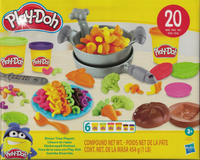 PLAY-DOH CIASTOLINA ZESTAW CZAS NA OBIAD F8119 20 AKCESORIÓW + 6 TUB