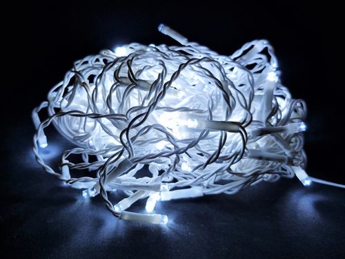 LAMPKI CHOINKOWE SOPLE 100 LED WEW/ZEW PROGRAMATOR na Arena.pl