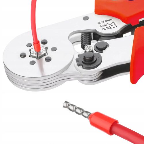 ZACISKARKA PRASKA do tulejek kablowych SZEŚCIOKĄTNA kabli konektorów na Arena.pl