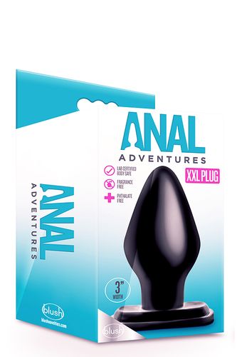 anal adventures xxl plug black na Arena.pl