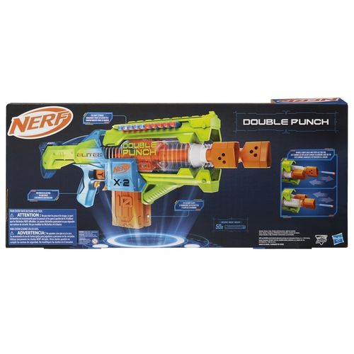 Hasbro Nerf Elite - Wyrzutnia Double Punch + strzałki F6363 na Arena.pl