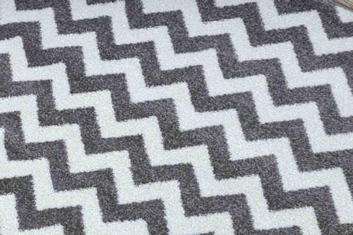 RUG/LU/ESMESA/ZIGZAK/GREY+WHITE/80x150 na Arena.pl