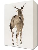 Obraz 20x30cm Jeleń, Hokusai Japoński Vintage do Salonu