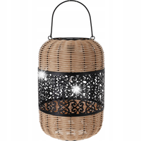 LAMPION SOLARNY OZDOBNY LATARENKA WISZĄCA OGRODOWA DO OGRODU NA TARAS Ø 24