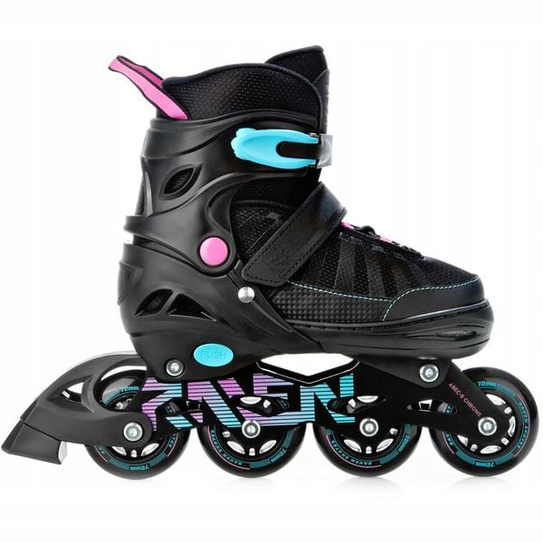 Rolki Regulowane RAVEN Oxen Mint/Pink 34-37 zdjęcie 2