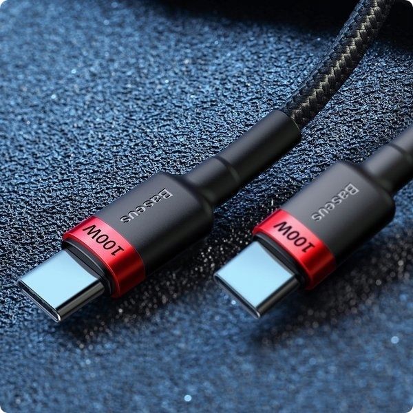 BASEUS MOCNY KABEL USB-C SZYBKIE ŁADOWANIE TYPE-C PD 100W QUICK CHARGE 3.0 zdjęcie 14