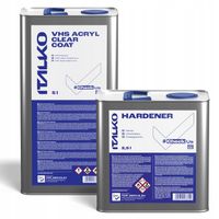ITALKO LAKIER BEZBARWNY 2:1 VHS 5L + UTWARDZACZ 2,5L KPL 7,5L