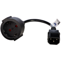 akyga adapter zasilający ak-pc-10a cca cee 7/4 / iec c14 15 cm