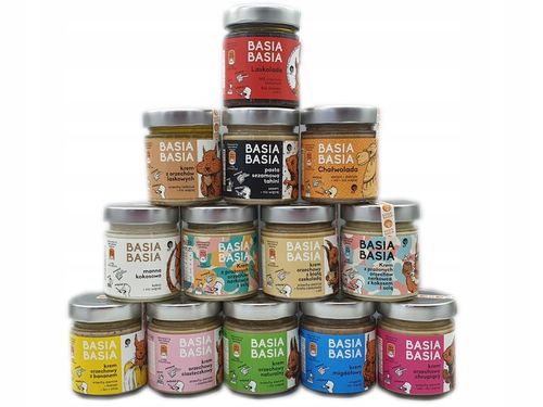 Krem z orzechów laskowych BASIA BASIA 210 g - ALPI Pasta na Arena.pl