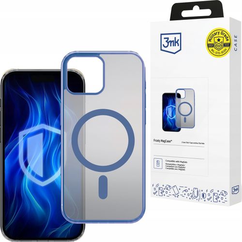 Apple iPhone 12 Pro Max - 3mk Frosty MagCase Blue na Arena.pl