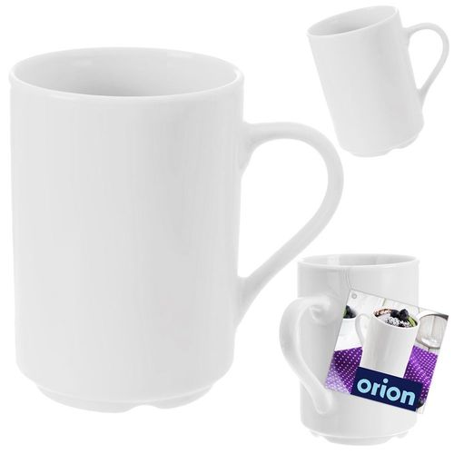 Kubek porcelanowy biały MONA 290 ml na Arena.pl