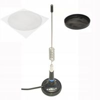 antena CB magnesowa MIDLAND LC29 + GUMA * 3dB 33cm + naklejka ochronna