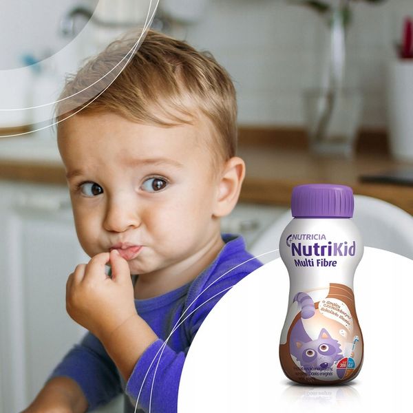 NutriKid Multi Fibre CZEKOLADA 4x200ml zdjęcie 5