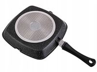 Patelnia grillowa KINGHOFF 24 cm granitowa KH-1510