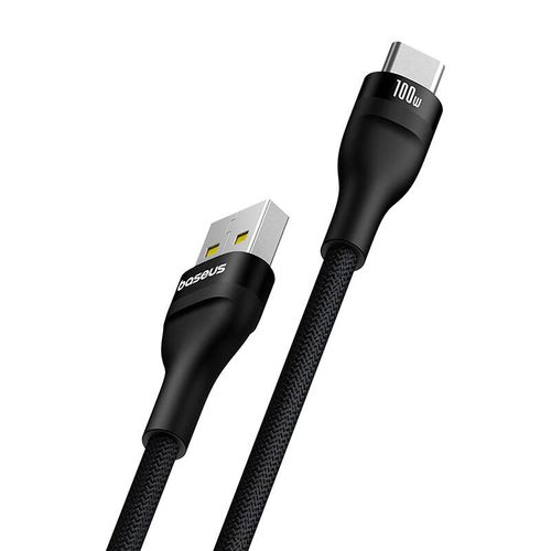 kabel usb do usb-c baseus flash 2 100w, 2m (czarny) na Arena.pl