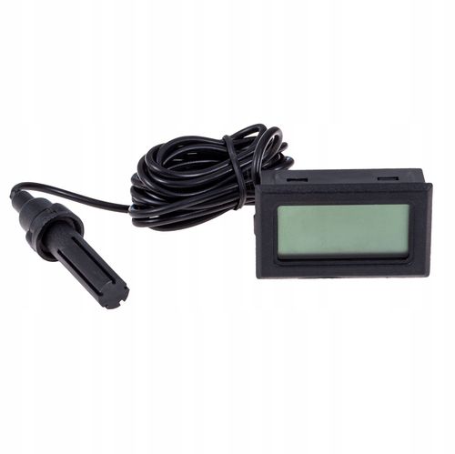 HIGROMETR TERMOMETR Z SONDA HUMIDOR DO TERRARIUM Z WYŚWIETLACZEM LCD na Arena.pl