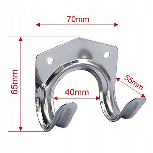 WIESZAKI POJEDYNCZE NA NARZĘDZIA ogrodowe do garażu wieszak uchwyt 20 na Arena.pl