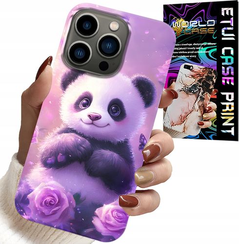 ETUI DO IPHONE 14 PRO MAX - SŁODKA PANDA WZORY DLA DZIECI + SZKŁO na Arena.pl