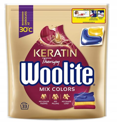 Woolite Kapsułki do prania tkanin kolorowych białych i czarnych 99 na Arena.pl
