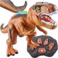 INTERAKTYWNY DINOZAUR ZDALNIE STEROWANY DLA DZIECI ROBOT LED ZABAWKA PILOT