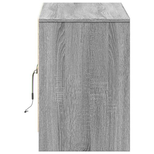 Szafka pod TV z LED, szary dąb sonoma, 100x34x50 cm na Arena.pl