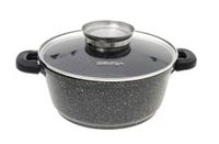 Garnek okrągły brytfanna ESELA 22 cm 3,5 l powłoka ceramiczna GREBLON non-stick indukcja silikonowe nakładki