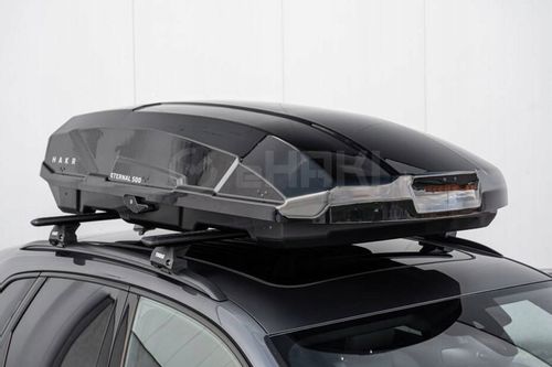 BAGAŻNIK DACHOWY BOX BOKS KUFER HAKR ETERNAL 600 Litrów CZARNY POŁYSK na Arena.pl