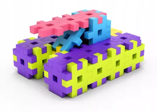 Klocki wafle Meli Maxi Edu 800 el. na Arena.pl