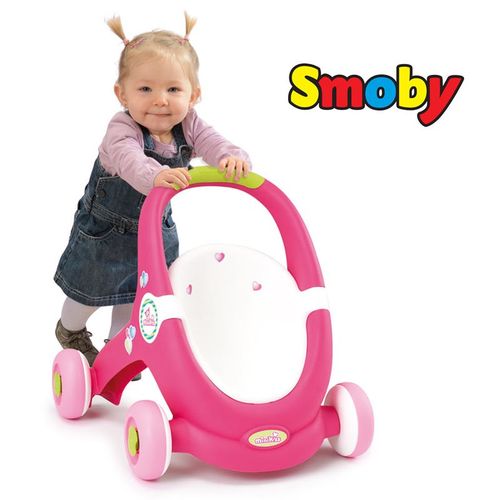 SMOBY Chodzik Minikiss róż/biel na Arena.pl