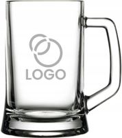 Kufle z grawerem reklama logo TRWAŁOŚĆ 50 sztuk