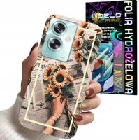ETUI DO OPPO A79 5G - SŁONECZNIK KWIATY DLA KOBIET PLECKI + FOLIA