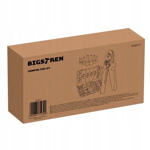 Zaciskarka do Tulejek Praska do Konektorów Kabli + 1200 Końcówek 0,5 - na Arena.pl