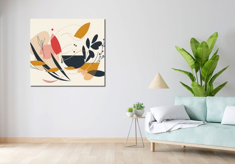 Obraz 100x90cm Porywista Flora zdjęcie 2