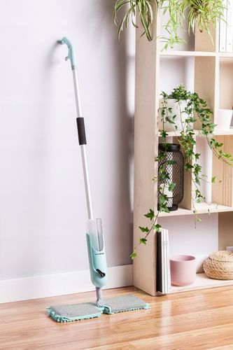 Mop Płaski ze Spryskiwaczem Obrotowy Mikrofibra do mycia i polerowania YORK na Arena.pl