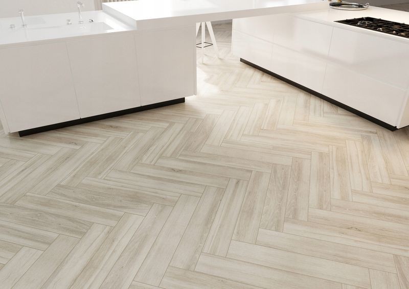 Gres drewnopodobny 20x120 PARKIET krem/beż zdjęcie 1