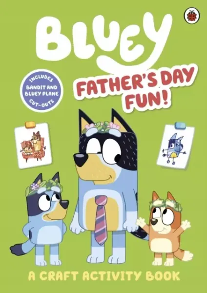 Bluey: Father's Day Fun Craft Book zdjęcie 1