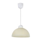 Vanilia lampa wisząca 18 1x60W E27 klosz kremowy