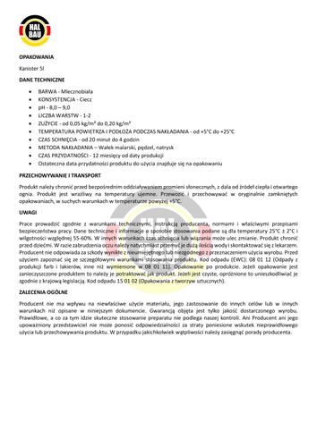 Grunt Głęboko Penetrujący Środek gruntujący 15L na Arena.pl