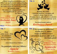 ZŁOTY ŁAŃCUSZEK NASZYJNIK SREBRO 925/585 Z MEDALIKIEM SERDUSZKO GRAWER