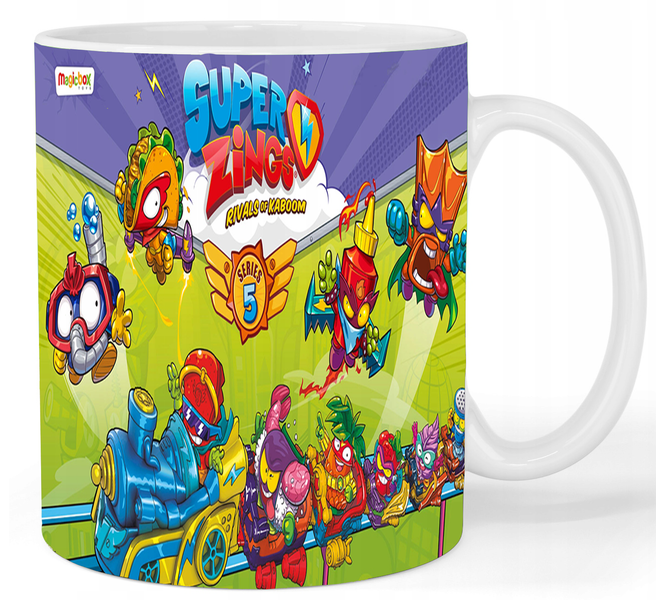 Kubek ceramiczny Super Zings zdjęcie 1