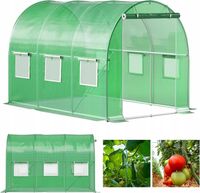 MOCNA FOLIA ZAMIENNA na Tunel Foliowy Ogrodowy Foliak Szklarnia 4x2,5x2m