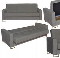 Kanapa sofa Marcello rozkładana wersalka spania bonell łóżko Family Meble