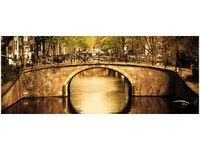 100X40CM MOST AMSTERDAMIE OBRAZ DREWNO