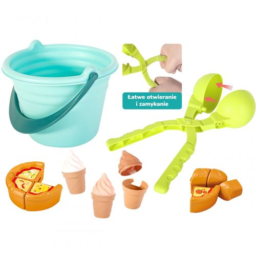 KOLOROWY DLA DZIECI ZESTAW DO ZABAWY W PIASKU na Arena.pl